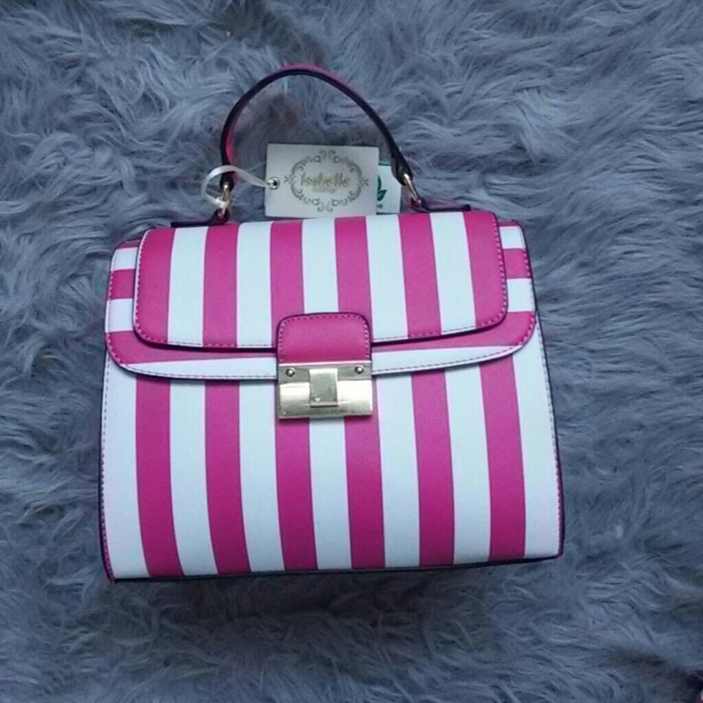Pink handbag