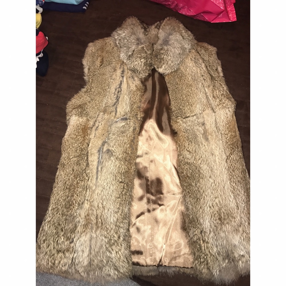 Michael Kors 100% rabbit vest