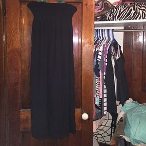 Strapless summer dress