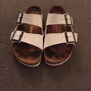 White Birkenstocks