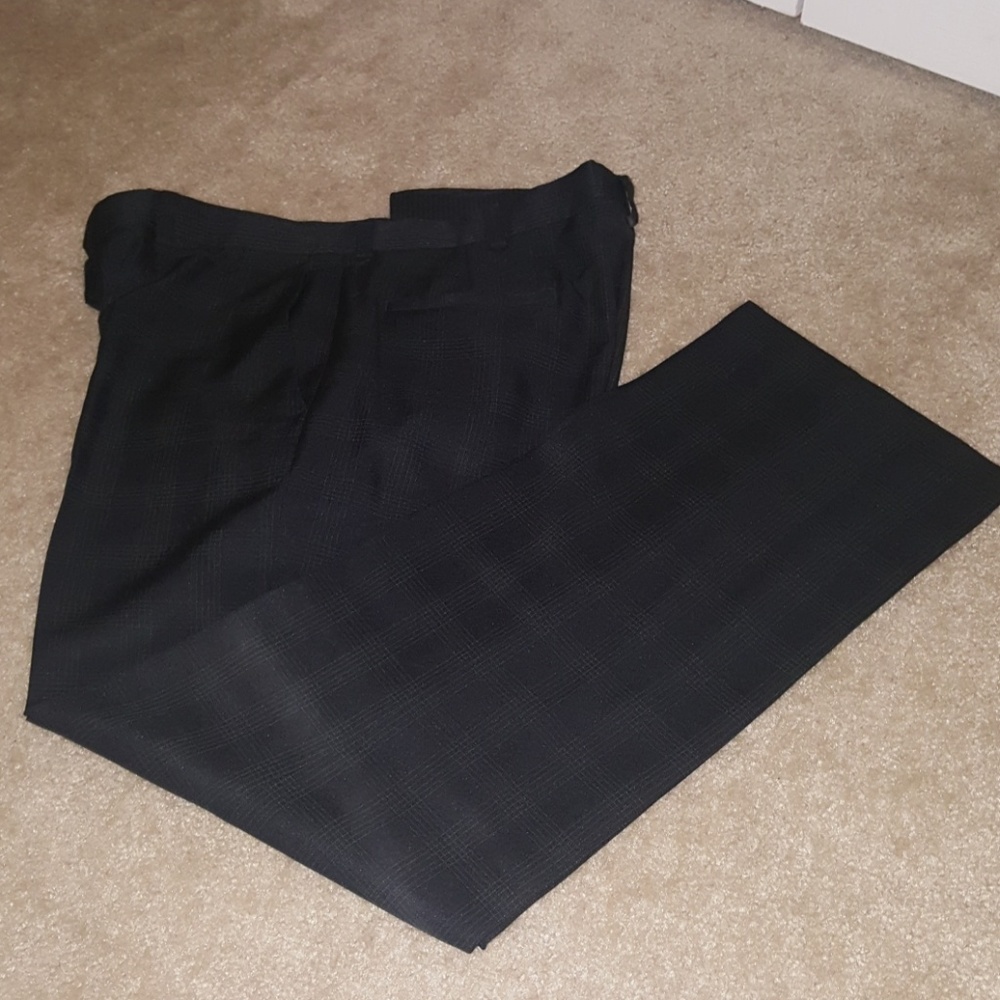 Dark grey mens slacks