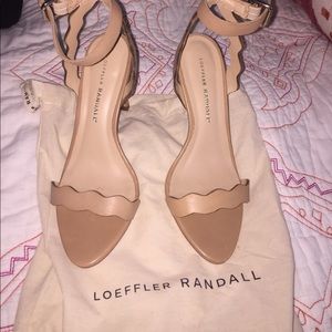 Nude summer heels
