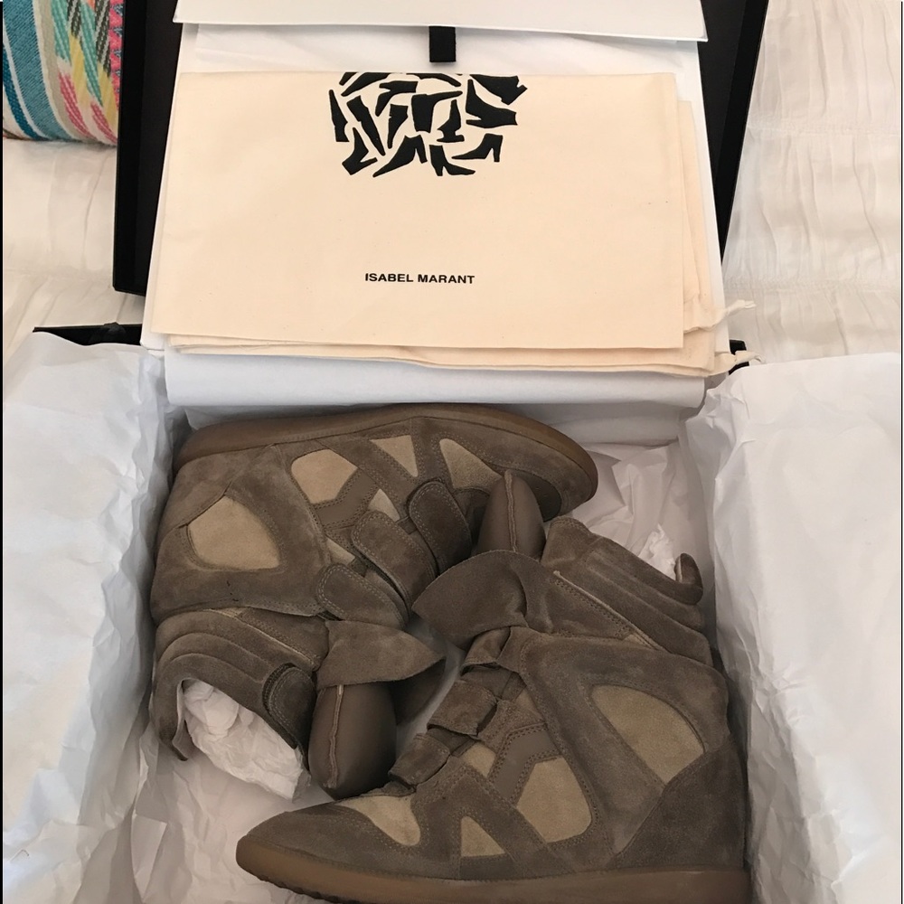 Isabel Marant Wedge Sneakers Size 40