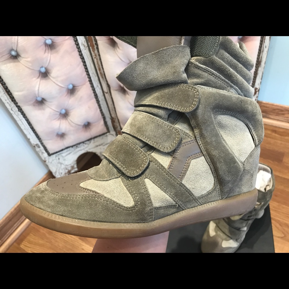 Isabel Marant Wedge Sneakers Size 40 - Picture 7 of 8