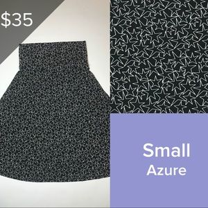 LuLaRoe Azure Skirt NWT