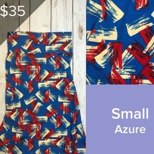 LuLaRoe Azure Skirt NWT