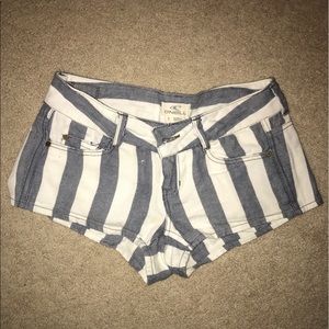 Blue and white striped O'Neil shorts!