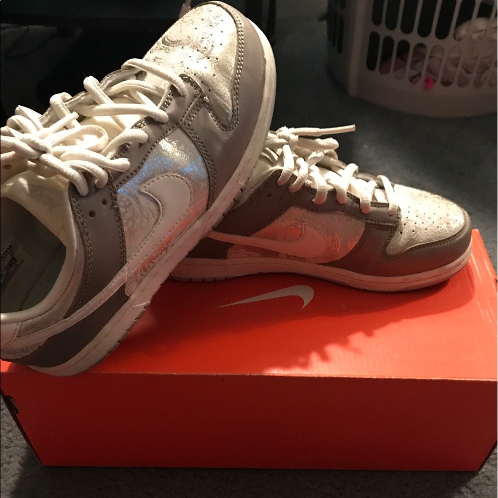 Gold/Tan Nike Dunks