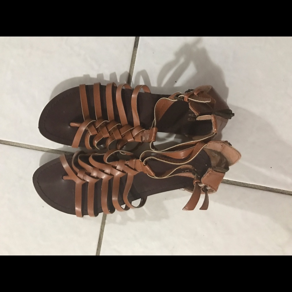 Gap alligator sandals