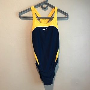 Nike one piece swim suit