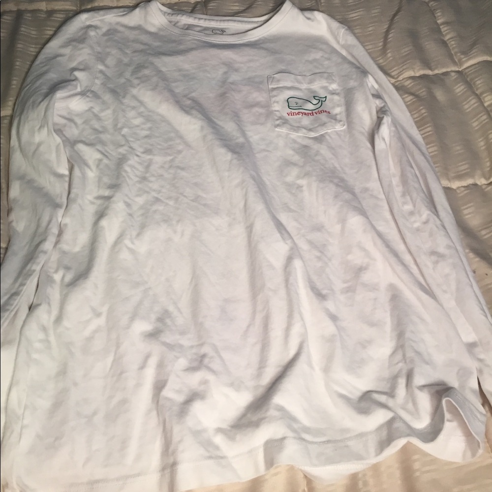 Vineyard vines white Christmas Shirt