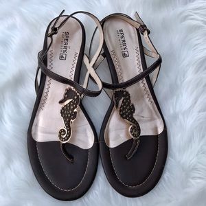SUMMER CLEARANCE!! Sperry Delray seahorse sandal
