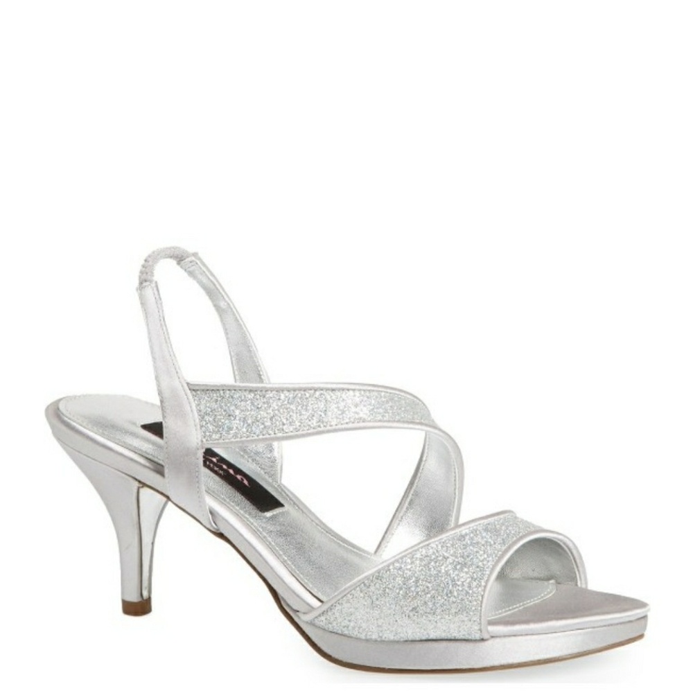 Nina Silver "Newark" heels prom wedding