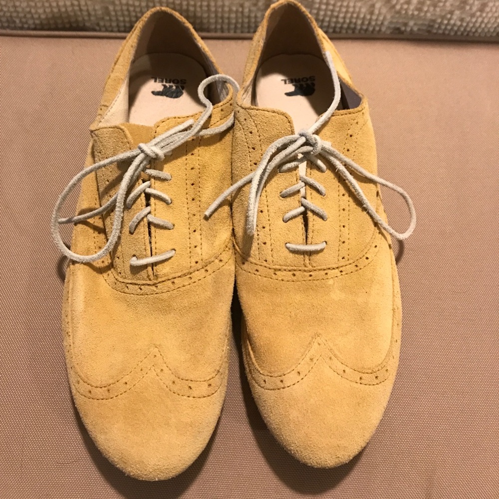Women's Sorel Suede Oxfords