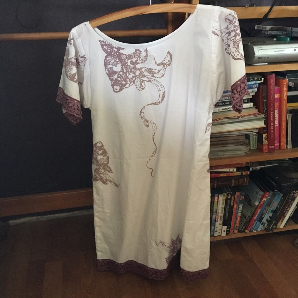 Kealopiko white dress size small new