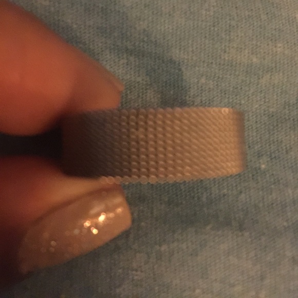 Silver mesh ring - Picture 3 of 3