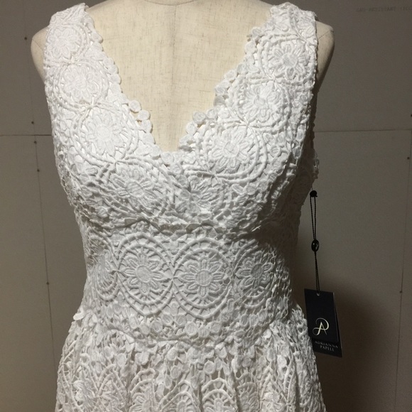 Adrianna Papell guipur dress - Picture 1 of 6
