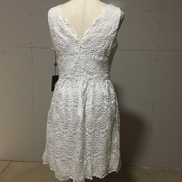 Adrianna Papell guipur dress - Picture 5 of 6