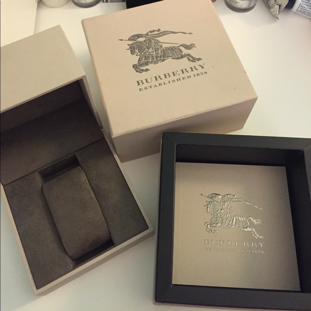 Original Burberry Watch Box