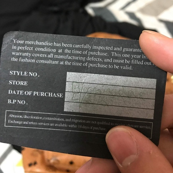 (SOLD) AUTHENTI MEDIUM MCM STARK BACKPACK - COGNAC - Picture 7 of 7