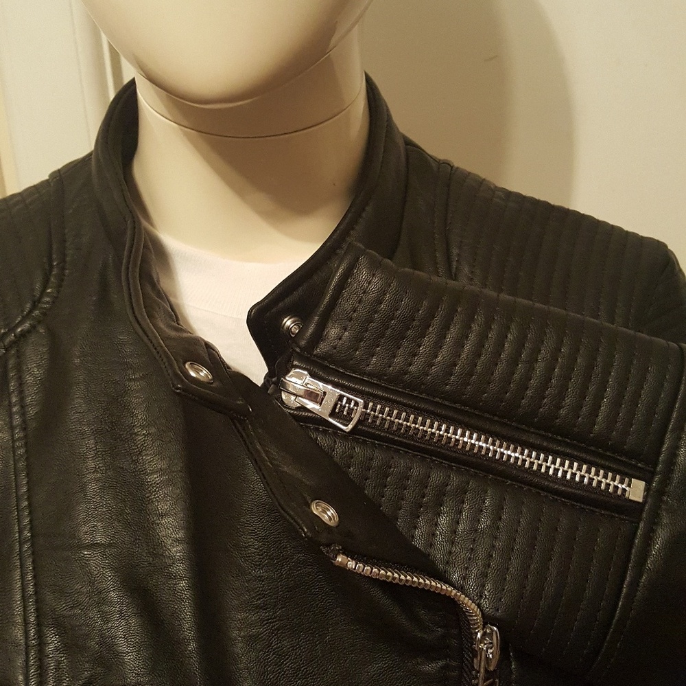 NWTS Zara faux leather biker jackets - Picture 2 of 3