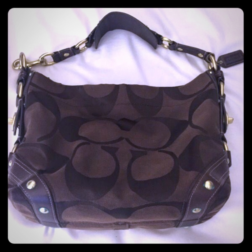 Brown Coach purse
