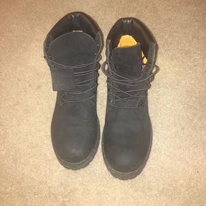 Timberland black boots