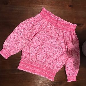 LIke new MK romantic off shoulder look blouse