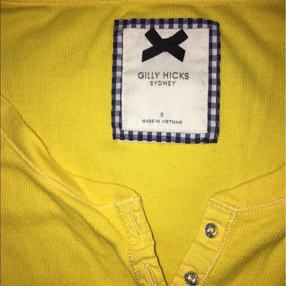 Gilly hicks button down long sleeve