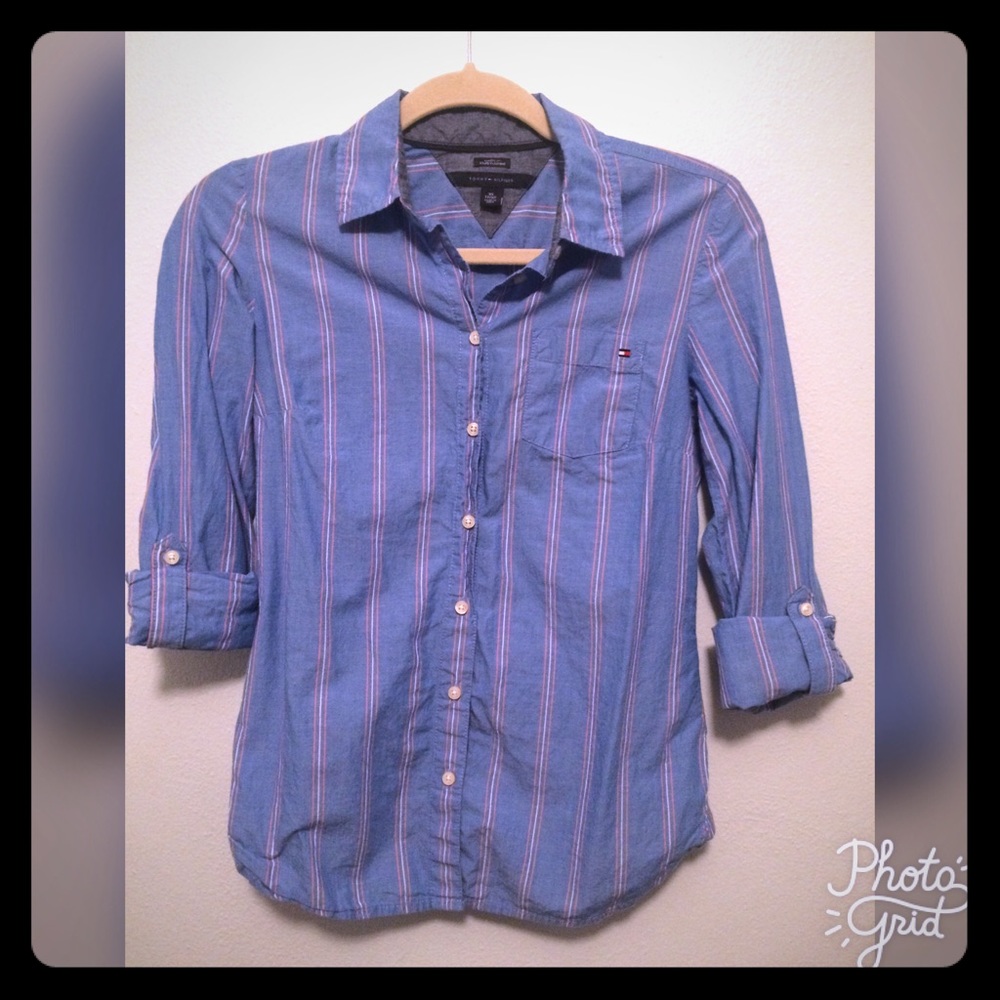 REDUCED Tommy Hilfiger button down shirt.