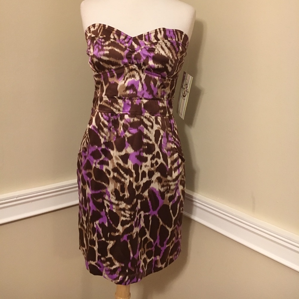 LUCY LOVE Leopard Print Dress