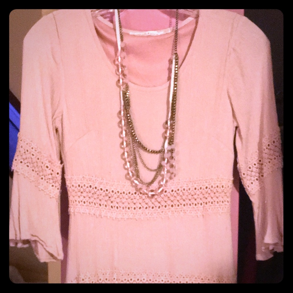 Adorable light pink dress-extra small