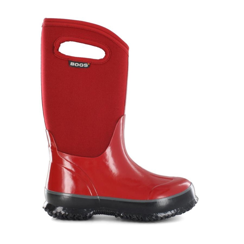 Bogs Kids Classic Solid Red Insulated Boots 🚨NWT