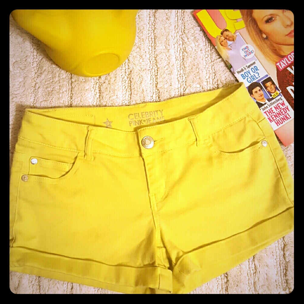 Celebrity pink-🍋Lemon Drop Shorts