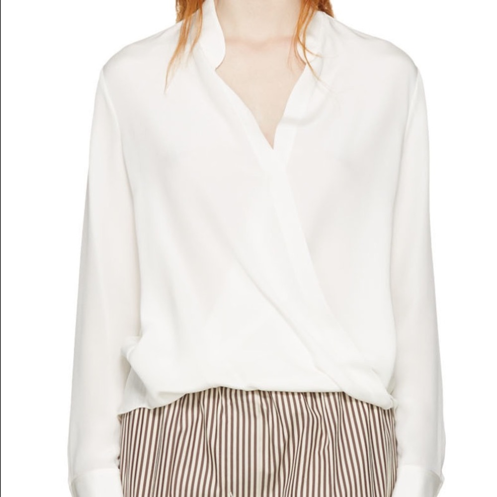3.1 Phillip Lim wrap blouse