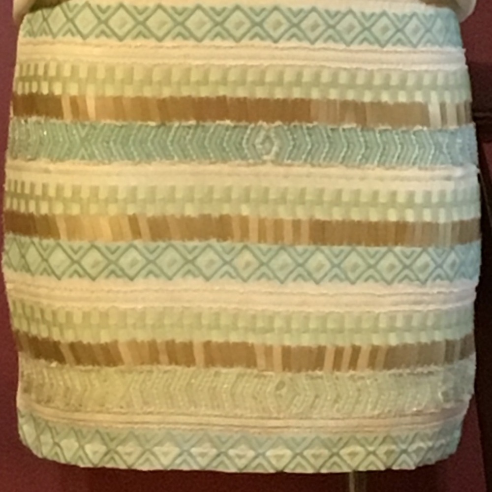 Verty Sequin Mini Skirt S M & J.Crew Size 6 Cotton