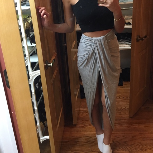 Dresses & Skirts - Gray Maxi skirt