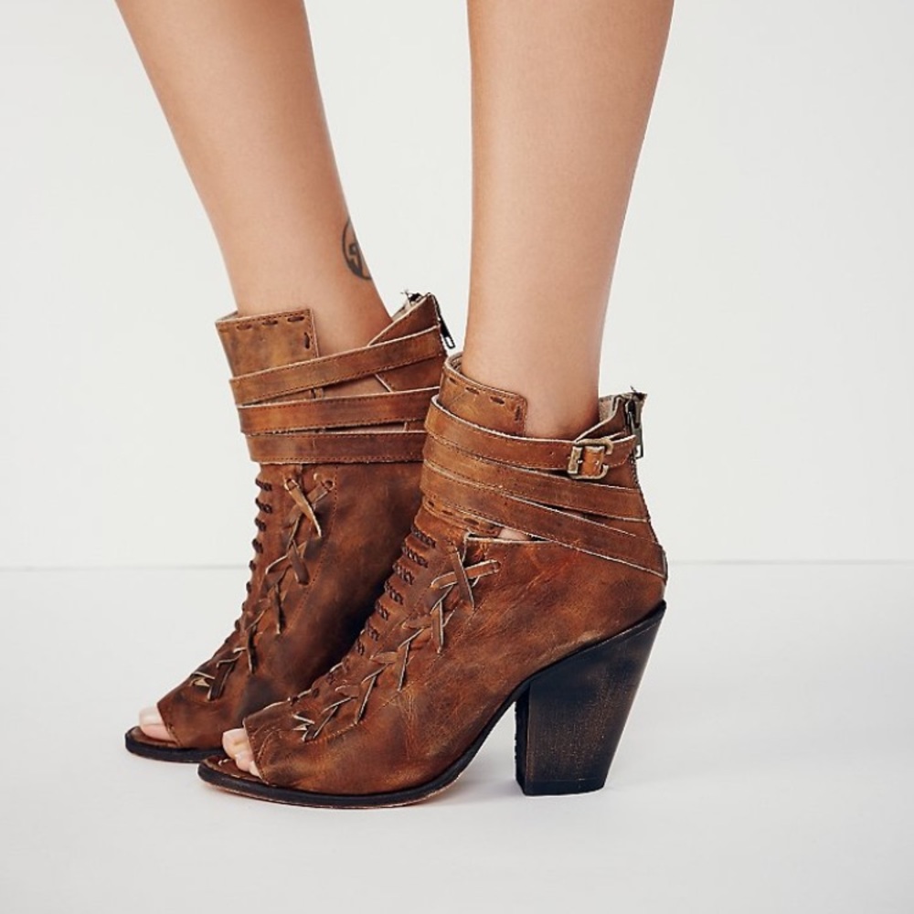 Brown Freebird by Steve Madden Eagle Heel Boot