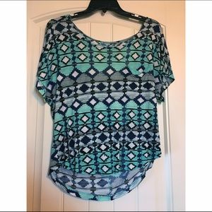 PacSun Cutout Boho Tee