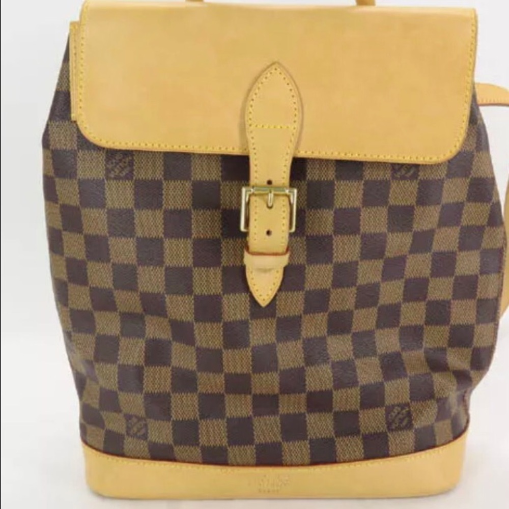 Authentic Louis Vuitton backpack damier