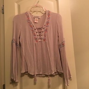 REDUCED Bell Shape Sleeved Shirt