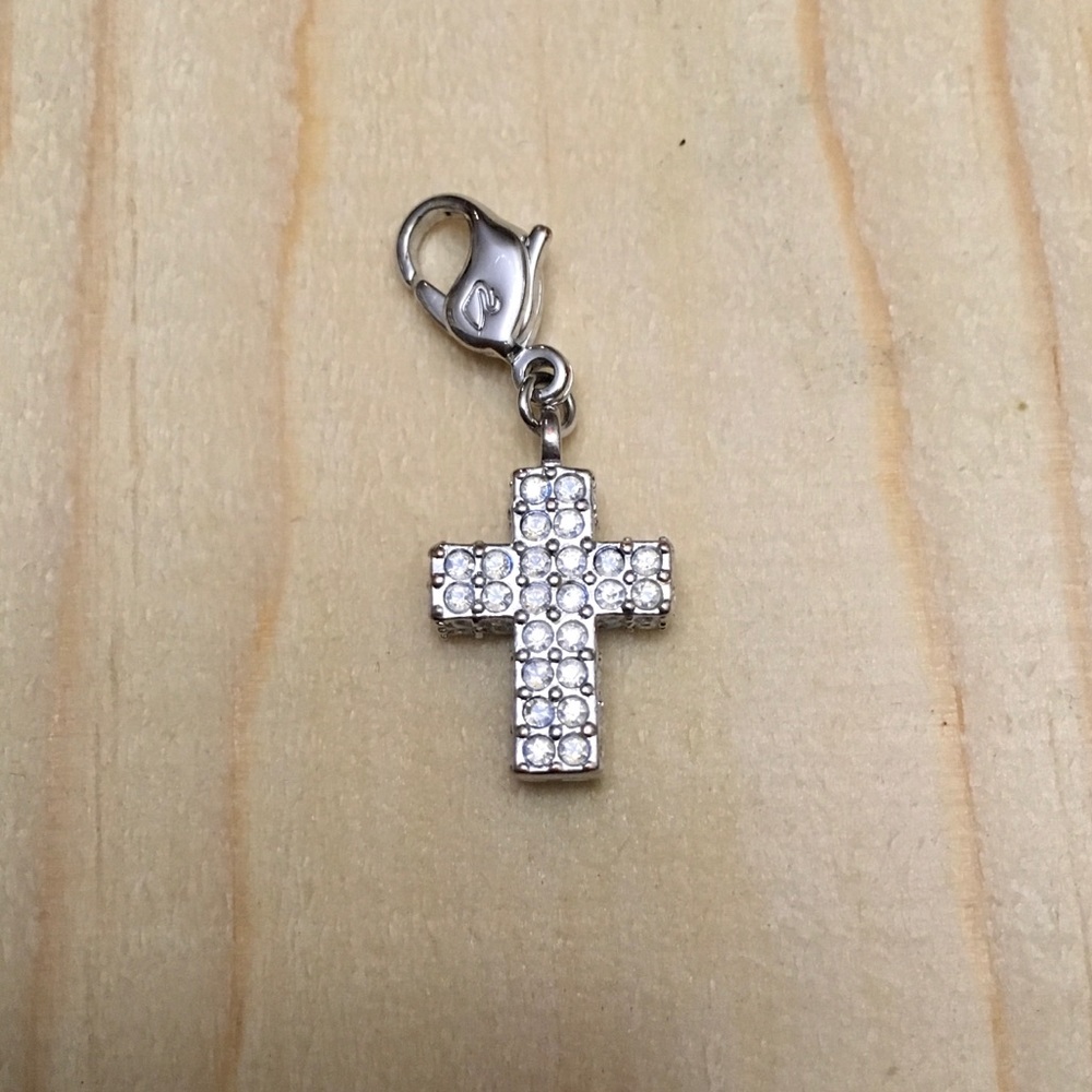 Swarovski Cross Charm