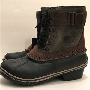 Women's Sorel Fleece-Lined Waterproof Suede Boots