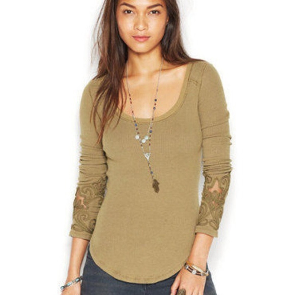 FP Masquerade Cuff Thermal Top Long Sleeve