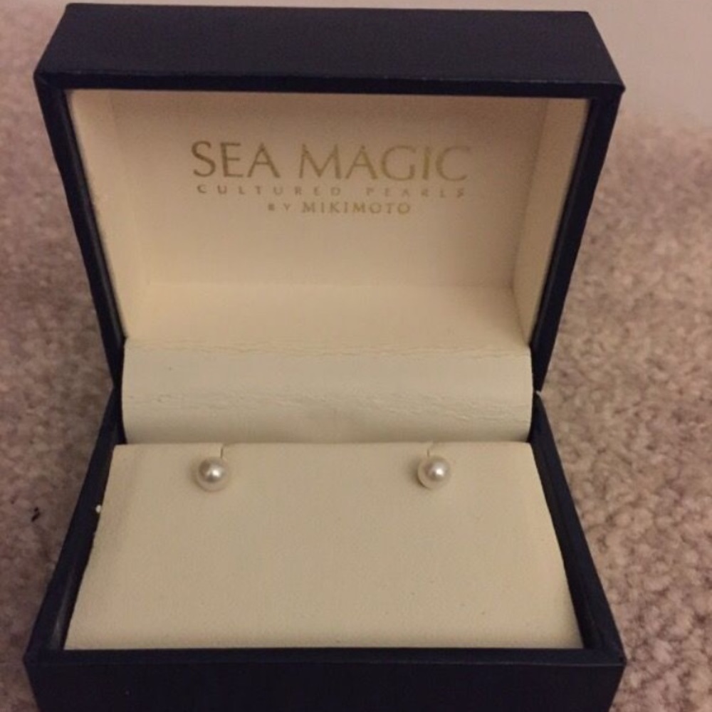Mikimoto Authentic Pearl Earrings