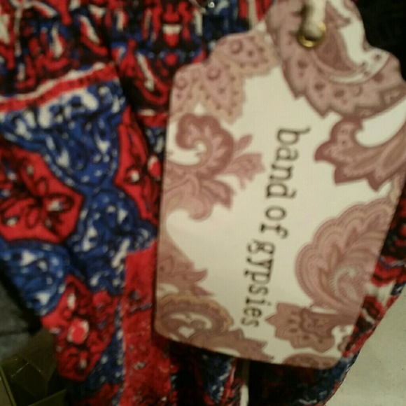 NWT BAND OF GYPSIES BOHEMIAN MAXI DRESS - Picture 6 of 6