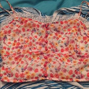 Floral bralette