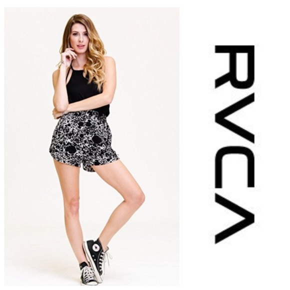 🆕RVCA Serious Daze Womens Shorts - Picture 4 of 8
