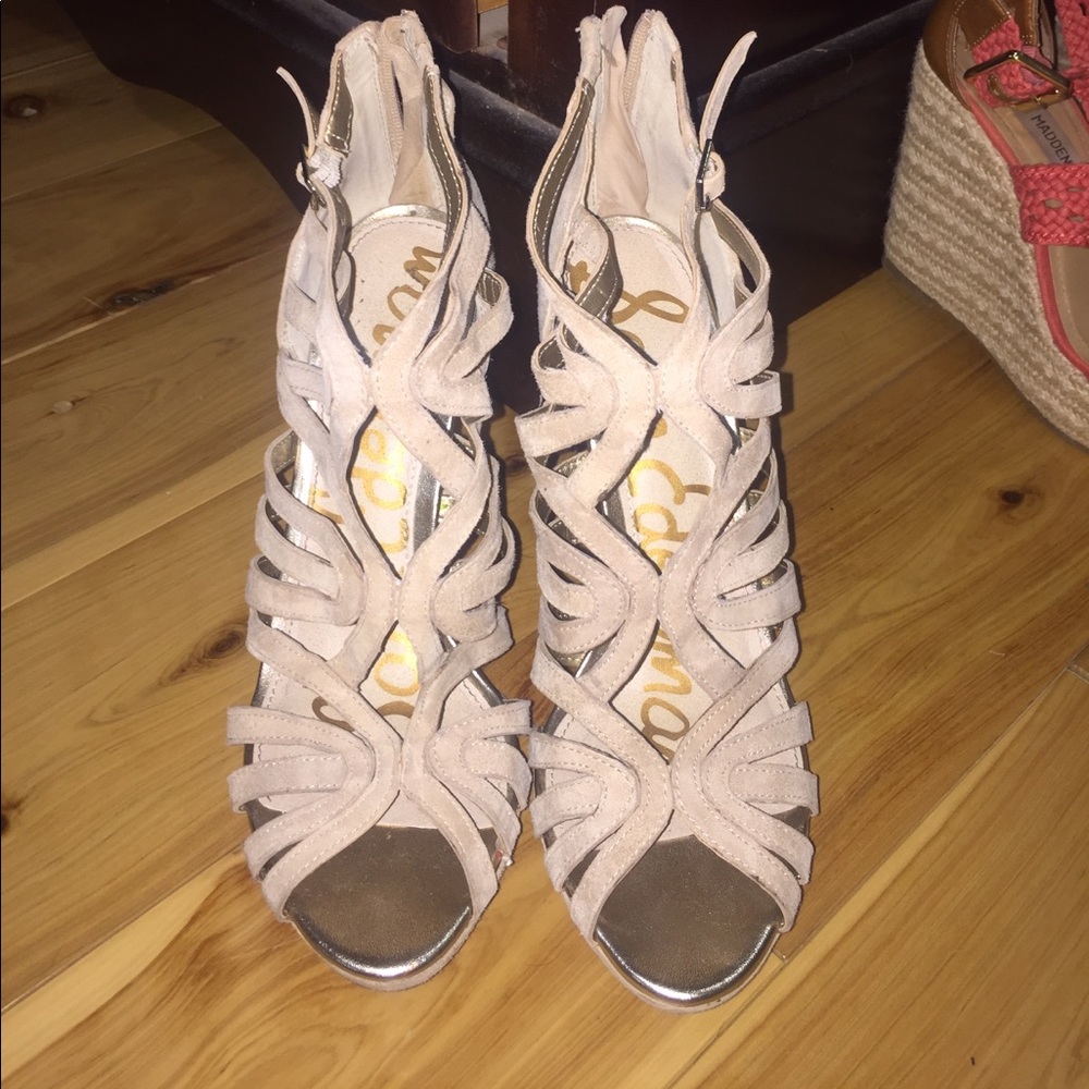 Sam Edelman Taupe Heels