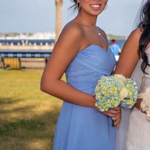 Jasmine's Bridal Strapless bridesmaid dress